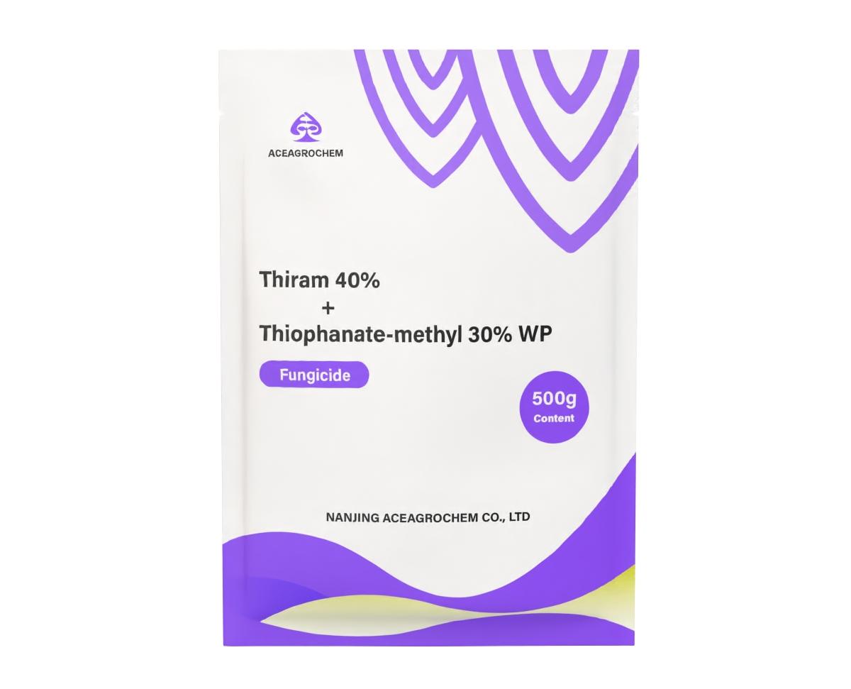 Thiram 40% + Thiophanate-methyl 30% WP